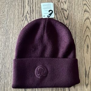 Lululemon Warm Revelation Beanie New - Cassis Color